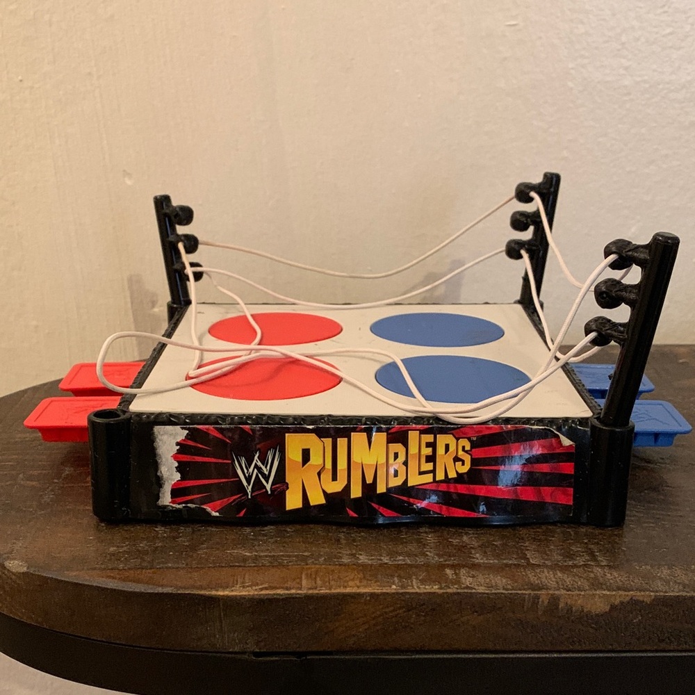 WWE 2010 Mattel Rumblers Wrestling Ring